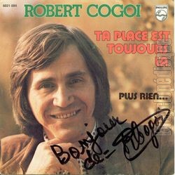 [Pochette de Ta place est toujours l (Robert COGOI)]