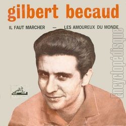 [Pochette de Il faut marcher (Gilbert BCAUD)]