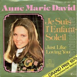 [Pochette de Je suis l’enfant Soleil (Anne-Marie DAVID)]