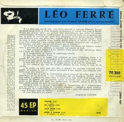 [Pochette de Paname (Lo FERR) - verso]