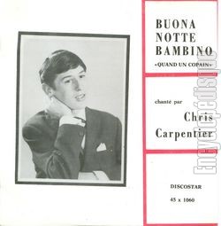 [Pochette de Buona notte, bambino (Chris CARPENTIER)]