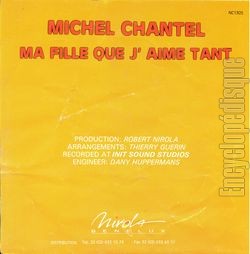 [Pochette de Moi si j’tais le temps (Michel CHANTEL) - verso]