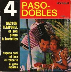 [Pochette de 4 paso-dobles (Gaston TEMPOREL)]