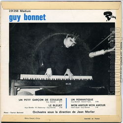 [Pochette de Mon amour mon amour (Guy BONNET) - verso]