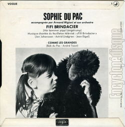 [Pochette de Fifi Brindacier (Sophie DU PAC) - verso]