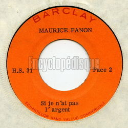 [Pochette de La chambre (Maurice FANON) - verso]