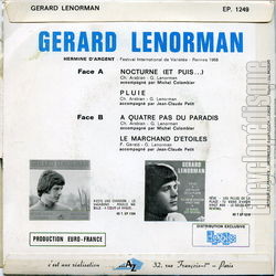 [Pochette de Nocturne (et puis…) (Grard LENORMAN) - verso]