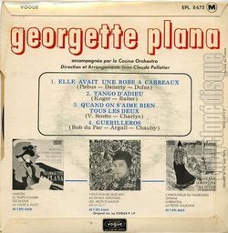 [Pochette de Elle avait une robe  carreaux (Georgette PLANA) - verso]