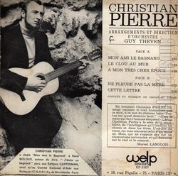 [Pochette de Mon ami le bagnard (Christian PIERRE) - verso]