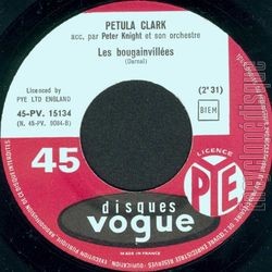 [Pochette de Calendar girl (Tout au long du calendrier) (Petula CLARK) - verso]