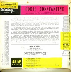 [Pochette de S’il y en a pour un (Eddie CONSTANTINE) - verso]