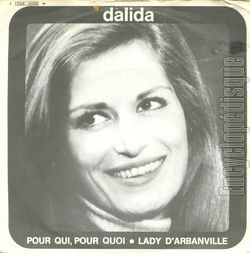 [Pochette de Pour qui, pour quoi (DALIDA)]