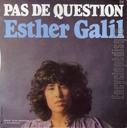 [Pochette de Bossana (Esther GALIL) - verso]