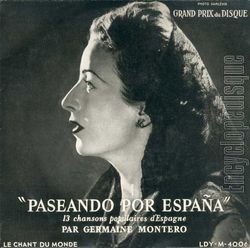 [Pochette de Paseando por Espaa (Germaine MONTERO)]