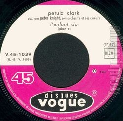 [Pochette de L’enfant do (Petula CLARK)]