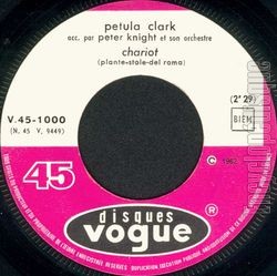 [Pochette de Chariot (Petula CLARK)]