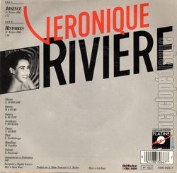 [Pochette de Absence (Vronique RIVIRE) - verso]