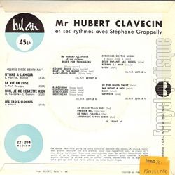 [Pochette de 4 succs d’Edith Piaf (Hubert CLAVECIN) - verso]