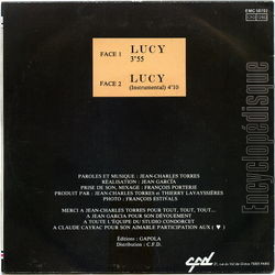 [Pochette de Lucy (Camille AUDREY) - verso]