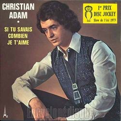 [Pochette de Si tu savais combien je t’aime (Christian ADAM)]