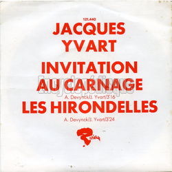 [Pochette de Invitation au carnage (Jacques YVART)]