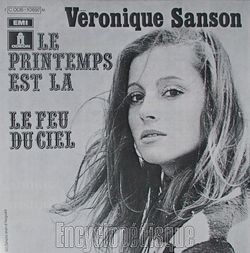 [Pochette de Le printemps est l / Le feu du ciel (Vronique SANSON)]