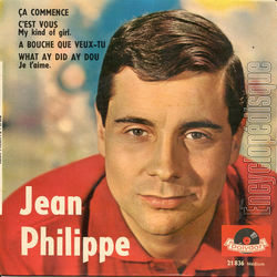 [Pochette de a commence (Jean PHILIPPE)]