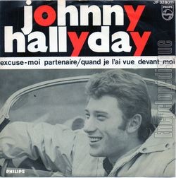 [Pochette de Excuse-moi partenaire (Johnny HALLYDAY)]