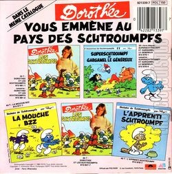 [Pochette de Histoire de schtroumpfs - Le centime schtroumpf (JEUNESSE) - verso]