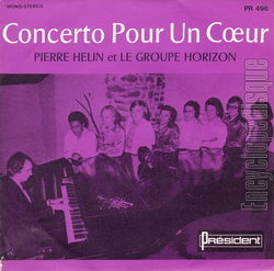 [Pochette de Concerto pour un cœur (Pierre HLIN ET LE GROUPE HORIZON)]