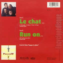 [Pochette de Le chat (POW WOW) - verso]