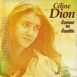 [Pochette de D’amour ou d’amiti (Cline DION)]