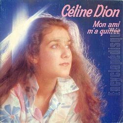 [Pochette de Mon ami m’a quitte (Cline DION)]