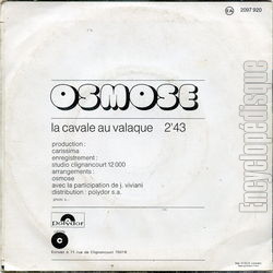 [Pochette de Strip samba (Le cabassou) (OSMOSE) - verso]