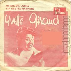 [Pochette de La marche des gosses (Yvette GIRAUD)]