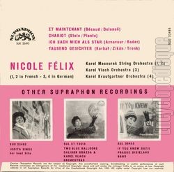 [Pochette de Et maintenant (Nicole FLIX) - verso]