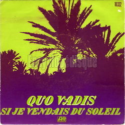 [Pochette de Si je vendais du soleil (QUO VADIS)]