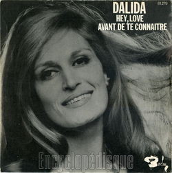 [Pochette de Hey love (DALIDA)]