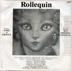 [Pochette de Take a chance (ROLLEQUIN) - verso]