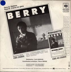 [Pochette de Visiteur (Richard BERRY) - verso]