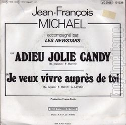 [Pochette de Adieu jolie Candy (Jean-Franois MICHAL) - verso]