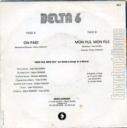 [Pochette de On part (DELTA 6) - verso]