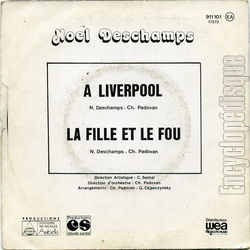 [Pochette de  Liverpool (Nol DESCHAMPS) - verso]