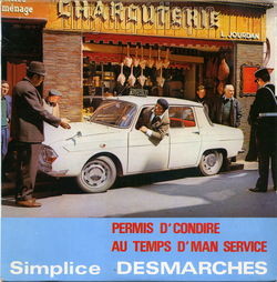 [Pochette de Permis d’condire (Simplice DESMARCHES)]