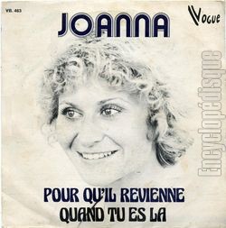 [Pochette de Pour qu’il revienne (JOANNA)]