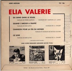 [Pochette de Du sang dans le soleil (lia VALRIE) - verso]