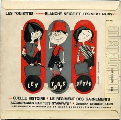 [Pochette de Blanche-Neige et les 7 nains (Les TOUISTITIS) - verso]