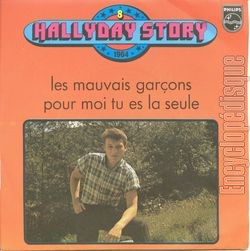 [Pochette de Hallyday story 8 "Les mauvais garons" (Johnny HALLYDAY)]