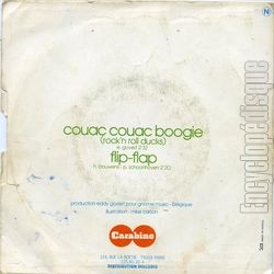 [Pochette de Couac couac boogie (RONALD and RONALD) - verso]