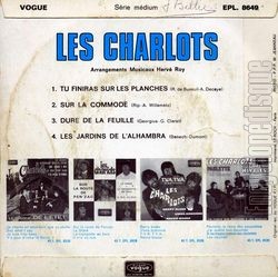 [Pochette de Tu finiras sur les planches (Les CHARLOTS) - verso]